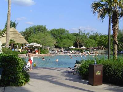 Photo Description: The wonderful Uzima Pool at the Animal Kingdom Lodge.